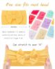 Picture of jollybows 20pcs Baby Girls Nylon Headbands Turban Hair Bows Hair Band Elastic Hair Accessories for Kids Toddlers Infants Newborn