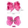 Picture of 20PCS Big 6 Inch Hair Bows for Girls Grosgrain Ribbon Toddler Hair Accessories with Alligator Clips for Toddlers Baby Girls Kids Teens