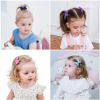 Picture of ALinmo Hair Clips for Girls - 80PCS Fully Lined Tiny Alligator Bows in Pairs for Infants and Toddlers