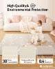 Picture of Joypony Baby Play Mat 79x 71 Inch, Extra Large Foldable Play Mats for Babies and Toddlers, Waterproof & Anti-Slip Portable Baby Floor Mat for Tummy Time, Non Toxic Foam Play Mat for Floor Travel Bag