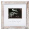 Picture of Pearhead Love at First Sight Sonogram Picture Frame, Gender Neutral Ultrasound Keepsake, Ideal Pregnancy Gift, Baby Shower and Nursery Decor, 4 x 3 Photo Insert, Rustic