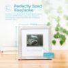 Picture of Pearhead Love at First Sight Sonogram Picture Frame, Gender Neutral Ultrasound Keepsake, Ideal Pregnancy Gift, Baby Shower and Nursery Decor, 4 x 3 Photo Insert, Rustic