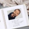 Picture of Keepsake Baby Memory Book for Boys and Girls - Timeless First 5 Year Baby Book With Photoslots - Cute Journal Scrapbook or Photo Album - Record a Milestone for Every Event from Birth to Age 5