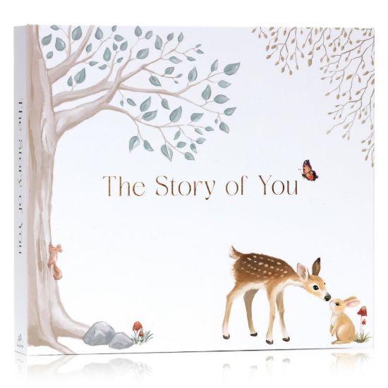 Picture of Baby Memory Book for Boy or Girl - First 5 Year Keepsake Album from Pregnancy to Age Five - Baby Book to Record Baby's Milestones and Photos - 1st Gender Neutral Photo Books for Newborn Babies