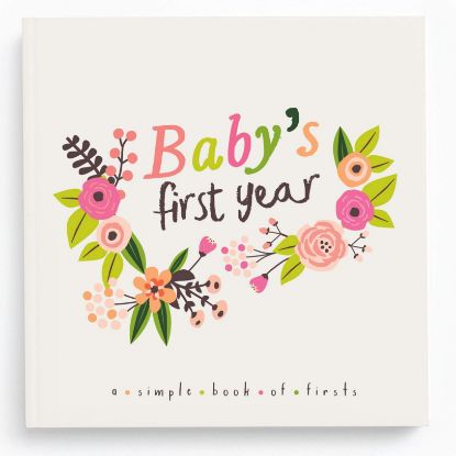 Picture of Lucy Darling Little Artist Baby Memory Book - First 5 Years Journal & Photo Album for Baby Girl, Unique Keepsake, Milestone Book, Memory Book for New Parents