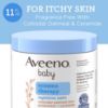 Picture of Aveeno Baby Eczema Therapy Nighttime Body Balm, Moisturizing Eczema Treatment, Ceramides, Triple Oat Complex, Soothes Dry, Itchy Skin, Hypoallergenic, Fragrance & Steroid Free, 11oz