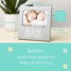 Picture of Tiny Ideas Me and My Brother Picture Frame, Christmas Photo Picture Frame, Sibling Keepsake, Ideal Big Brother Gift, Shower Gift and Gender Neutral Nursery Decor, Gray