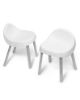 Picture of Skip Hop Toddler's Activity Chairs, Set of 2, Metal, White