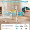 Picture of BABY JOY Baby Activity Center, Baby Jumpers and Bouncers with Music, 360 Rotating Seat, 3 Adjustable Heights, Montessori-Inspired Activity Center for Baby 7-15 Months (Baby Blue)