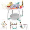 Picture of BABY JOY 5 in 1 Baby Activity Center, Baby Jumpers and Bouncers with Removable Toys, Lights & Music, 3 Adjustable Heights, Interactive Play Center for Toddlers Boys Girls 6-36 Months (White)