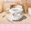 Picture of Inflatable Baby Seat for Babies 3-36 Months, Baby Chair with Fence & Built in Air Pump, Blow Up Floor Baby Seat with Back Support, Inflatable Baby Chair Sit Me Up for Home, Travel (Bear)