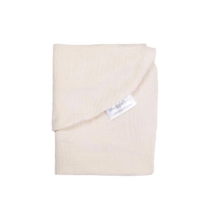 Picture of snuggle me Baby Lounger Muslin Curve Cover - Organic Cotton Fabric - Natural