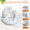 Picture of AGITVPS Inflatable Seat for Babies 3-36 Months, Built in Air Pump Baby Chair Sit Me up Floor Seat for Baby, Bumbo Seat for Learning to Sit, Feeding, Camping (Bear)