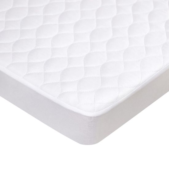 Picture of American Baby Company Waterproof Fitted Pack and Play Mattress Protector 39" x 27" - Quilted, Noiseless, Ultra-Soft & Breathable Playpen and Pack n Play Mattress Cover