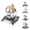Picture of Baby Walker, 5-in-1 Baby Walkers for Boys and Girls 6-12 Months with Bouncer, Removable Footrest, Feeding Tray & Music, Foldable & Adjustable Activity Walker for 6-18 Months Toddler Infant