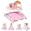 Picture of Baby Walker, 5 in 1 Baby Walkers for Boys Girls 6-12 Months, Foldable Walkers for Babies with Bouncer & Feeding Tray, Music, Adjustable Heights, Activity Walker for Infant