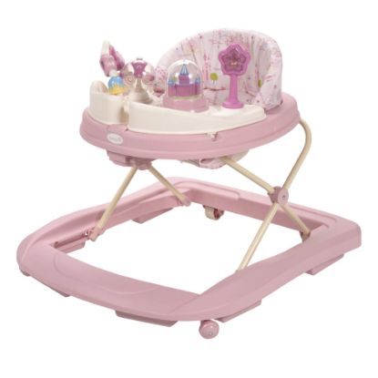 Picture of Disney Baby Princess Walker with Wheels, Pink Baby Walkers and Activity Center for Infants