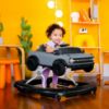 Picture of Bright Starts Ford Bronco 4-in-1 Blue Grey Baby Activity Center & Push Walker with Removable Interactive Steering Wheel -Toy, 6 Months and up