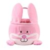 Picture of Wepop Bunny Easter Baskets, Cute Eggs Hunting Bags Buckets Gifts for Kids Girls Boys