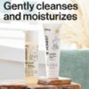 Picture of The Honest Company 2-in-1 Cleansing Shampoo and Body Wash, Face Lotion Bundle, Disney Design, Gentle for Baby, Dermatologist Tested, Sensitive Fragrance-Free, 18.5 fl oz