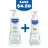 Picture of Mustela Baby Bath Time Gift Set - Baby Skin Care Essentials with Natural Avocado - Contains Hydra Bebe Body Lotion 10.14 fl. oz. & Gentle Cleansing Gel 16.9 fl. oz. - 2 Items Set
