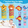 Picture of URMYWO Wrist Rattles for Baby - Rattle Socks - Foot Finder Set - Baby Toys for 0-12 Months Infant - Newborn Essentials - Early Learning Sensery Toys for Boy Girl as Shower Gifts Easter Basket Stuffer