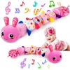 Picture of KMUYSL Baby Toys 0-6 6-12 Months, Sensory Music Animal Stuffed Toy for 0 1 2 3 4 5 6+ Months, Plush Toy with Crinkle and Rattles for Infant Newborn, Tummy Time Toys Gifts for 0-3-6-12 Month