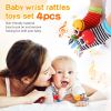 Picture of PHEZAPA Baby Toys 0-6 Months, Wrist Rattles Foot Finder Socks Set, Infant Rattle Socks and rattles Wrist, Soft Newborn Sensory Toys,Infant Wrist Rattles for Babies 0-6 Months,Baby Gifts 6-12 Months