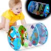 Picture of Crawling & Walking Baby Toys 6-12 Months Glowing Jumbo Inflatable Rolling Infant Toy 7 8 9 10 12-18 Month Old Tummy Time Sensory Development Light Up Toys for 1 2 Year Old Boy Girl Birthday Gifts