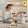 Picture of WHNKFB Dancing Giraffe Plush Baby Toy 6-12 Months - Talking Giraffe Stuffed Animal Singing Songs & Repeat What You Say, Musical Light Up Toy for Toddlers 1-3 Years Boy Girl, Soft Interactive Gift