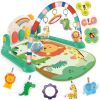 Picture of Joryuek Baby Gym & Play Mat, Tummy Time & Activity Mat Toys, Infant to Toddler Play Piano Mat, 0-12 Months (Green)