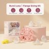 Picture of Nursi Luna Flange Inserts 10PCS 13/15/17/19/21mm for 24mm Flanges/Shield of Most Pumps, Flange Sizing Kit Silicone Flanges Insert, Breastfeeding Essentials Kit for New Moms