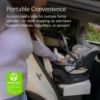 Picture of UPPAbaby Extra Aria Car Seat Base/Compatible with Aria Infant Car Seats/SmartSecure Installation with Load Leg