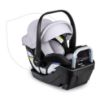 Picture of Britax Willow S Infant Car Seat with Alpine Base, ClickTight Technology, Rear Facing Car Seat with RightSize System, Glacier Onyx