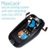 Picture of Maxi-Cosi Baby Car Seat Base, Fits Several Maxi Cosi Car Seat Models, Baby Carseat Base for Travel, Black