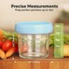 Picture of KeaBabies 12pk 4oz Glass Baby Food Containers with Lids - Leak-Proof, Microwavable Small Glass Jars, Baby Purees & Toddler Snack Storage Containers, BPA-Free, Dishwasher & Freezer Safe (Nord)