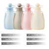 Picture of PandaEar Reusable Silicone Baby Food Pouches, 4 Pack Squeeze Pouches for Toddler Kids, BPA-Free Silicone Refillable Baby Food Storage, 5 oz