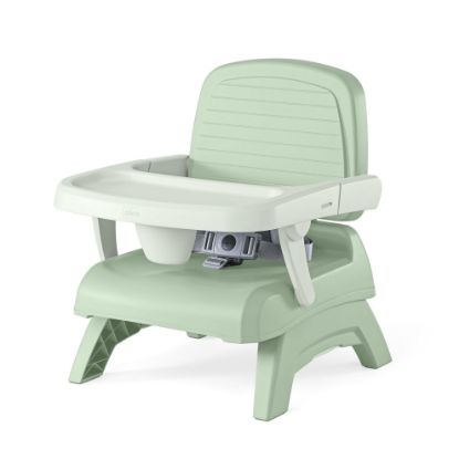 Picture of Chicco Bento Booster 3-in-1 Portable Booster Seat for Table, Feeding Seat and Toddler Chair for Babies and Toddlers, for Children up to 50 lbs., Lightweight, Compact Fold, Sage/Green