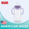 Picture of NUK Learner Cup, 10 Oz, Pack of 2, Pooh Bear - Soft Spout, Easy-Grip Handles, BPA Free, Spill Proof Transition Sippy Cup