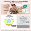 Picture of Momcozy Original Nursing Pillow for Breastfeeding-Innovative Safety Guard - Wider Feeding Pillows for More Support for Mom & Baby- Easier Nursing & Hand Free- Fit for All, Removable Cotton Cover