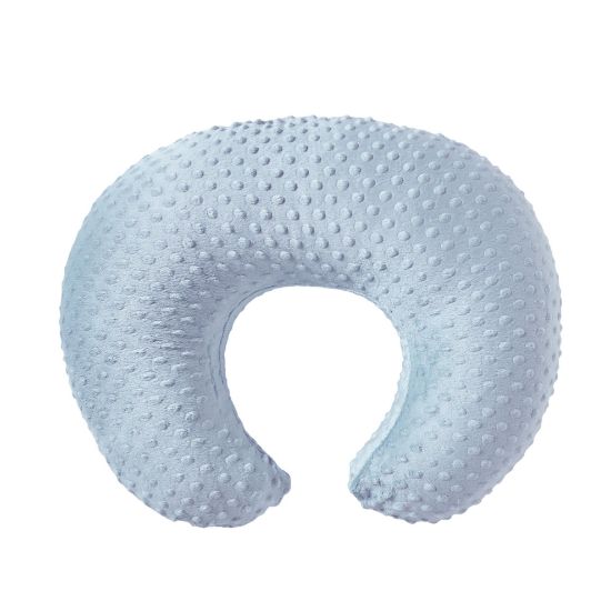 Picture of ESEN Nursing Pillow and Body Positioner for Breast Feeding and Bottle Feeding, Ultra Soft Baby Breastfeeding Pillows with Removable Nursing Pillow Cover for More Support for Mom and Baby (Blue)