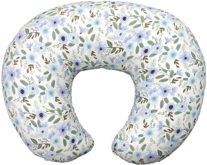 Picture of x-vesolje Nursing Pillow, Breastfeeding Pillow with Removable Cover, Ergonomic Breast Feeding Pillow, Baby Feeding Support Pillow for Mom Easier Breastfeeding- Original Size/Leaves