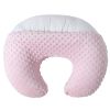 Picture of DONOMILO Nursing Pillow and Positioner Breastfeeding and Bottle Feeding, Propping Baby, Tummy Time, Sitting Support for Baby Boy Baby Girl, with Removable Dots Cover (Blushing Bride)