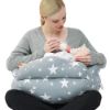 Picture of Chilling Home Nursing Pillow for Breastfeeding, Adjustable Nursing Pillow Breast Feeding Pillow Bottle Feeding, Breastfeeding Essentials for Newborn, Removable Cover