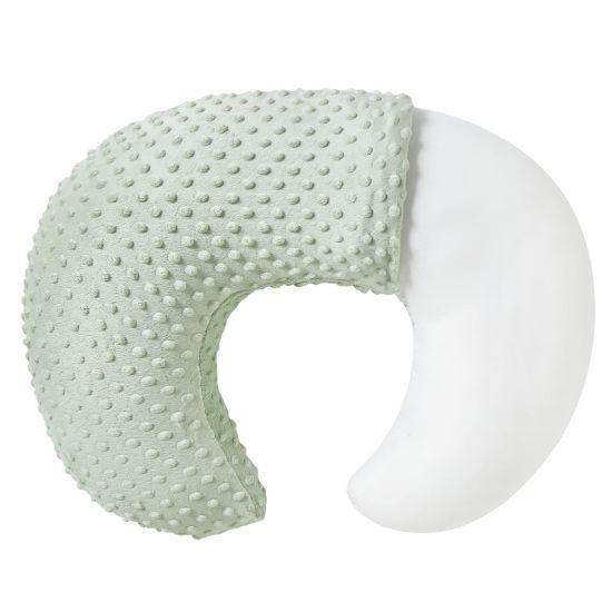 Picture of Baby Nursing Pillow and Body Positioner with Premium Slipcover for Breastfeeding for Baby Boys and Girls, Feeding Pillow with Breathable Comfortable Pillowcase (Green)