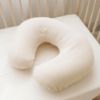 Picture of Konssy Muslin Nursing Pillow Covers, Cotton Soft & Adorable Covers for Breastfeeding Pillows, Slipcovers for Newborn Baby Boys & Girls