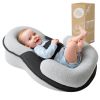 Picture of Kaatnii Tummy Time Pillow Baby Lounger Pillow Reduce Spit-Up Anti Overflow Design for Baby Comfort and Feeding Support