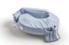 Picture of My Brest Friend Original Nursing Pillow Enhanced Ergonomics Essential Breastfeeding Pillow Support For Mom & Baby W/ Convenient Side Pocket, Double Straps & Slipcover, Horizon