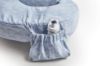 Picture of My Brest Friend Original Nursing Pillow Enhanced Ergonomics Essential Breastfeeding Pillow Support For Mom & Baby W/ Convenient Side Pocket, Double Straps & Slipcover, Horizon