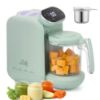 Picture of Chefhandy Baby Food Maker with Stainless Steel Steam Basket | 5-in-1 Baby Food Processor, Steamer & Blender for Homemade Baby Food, BPA-Free, 6 Reusable Pouches, Ideal for Newborns & Infants, Green
